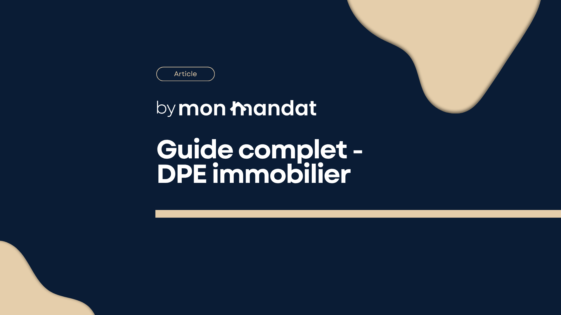 Guide complet - DPE immobilier