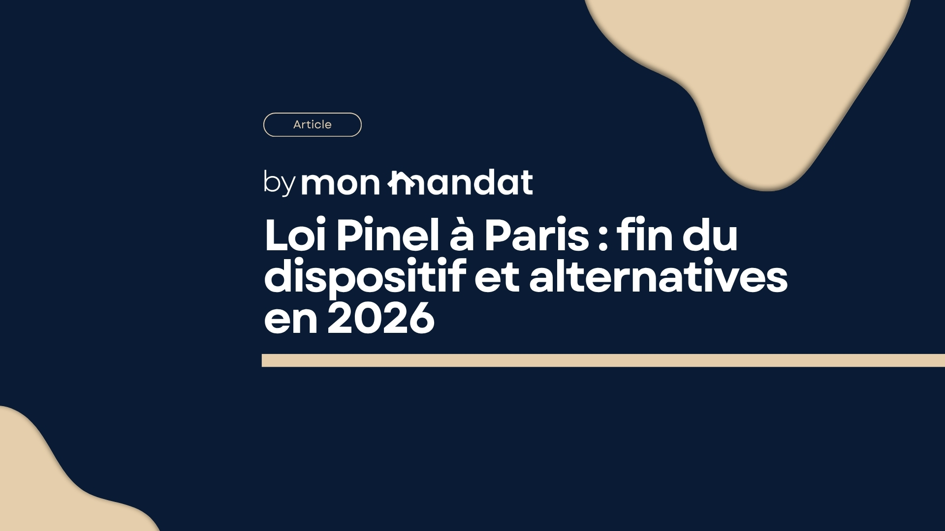 Loi Pinel à Paris : revendre son appartement Pinel en 2026